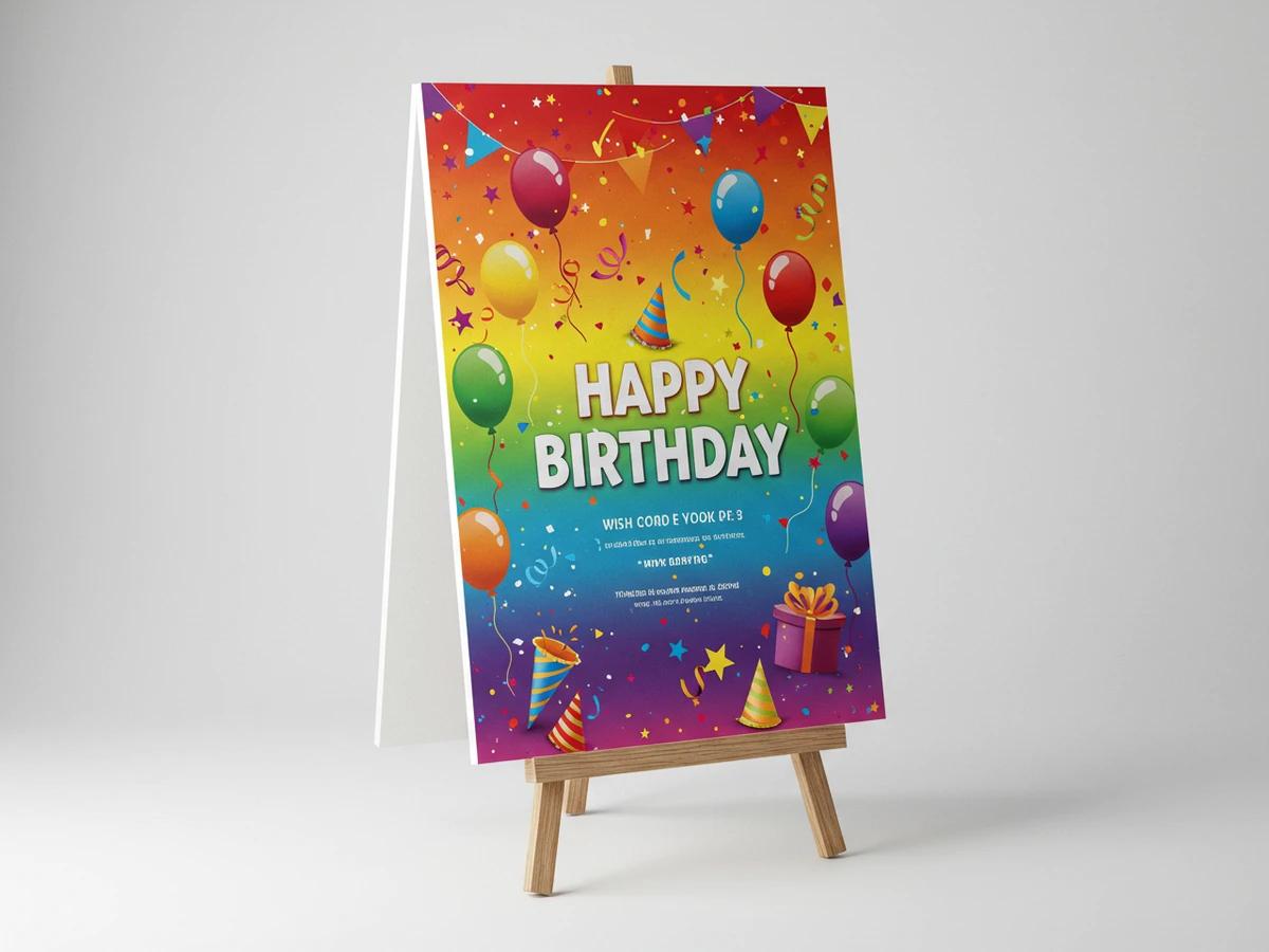 Foam Board Sign (16x20 inches)