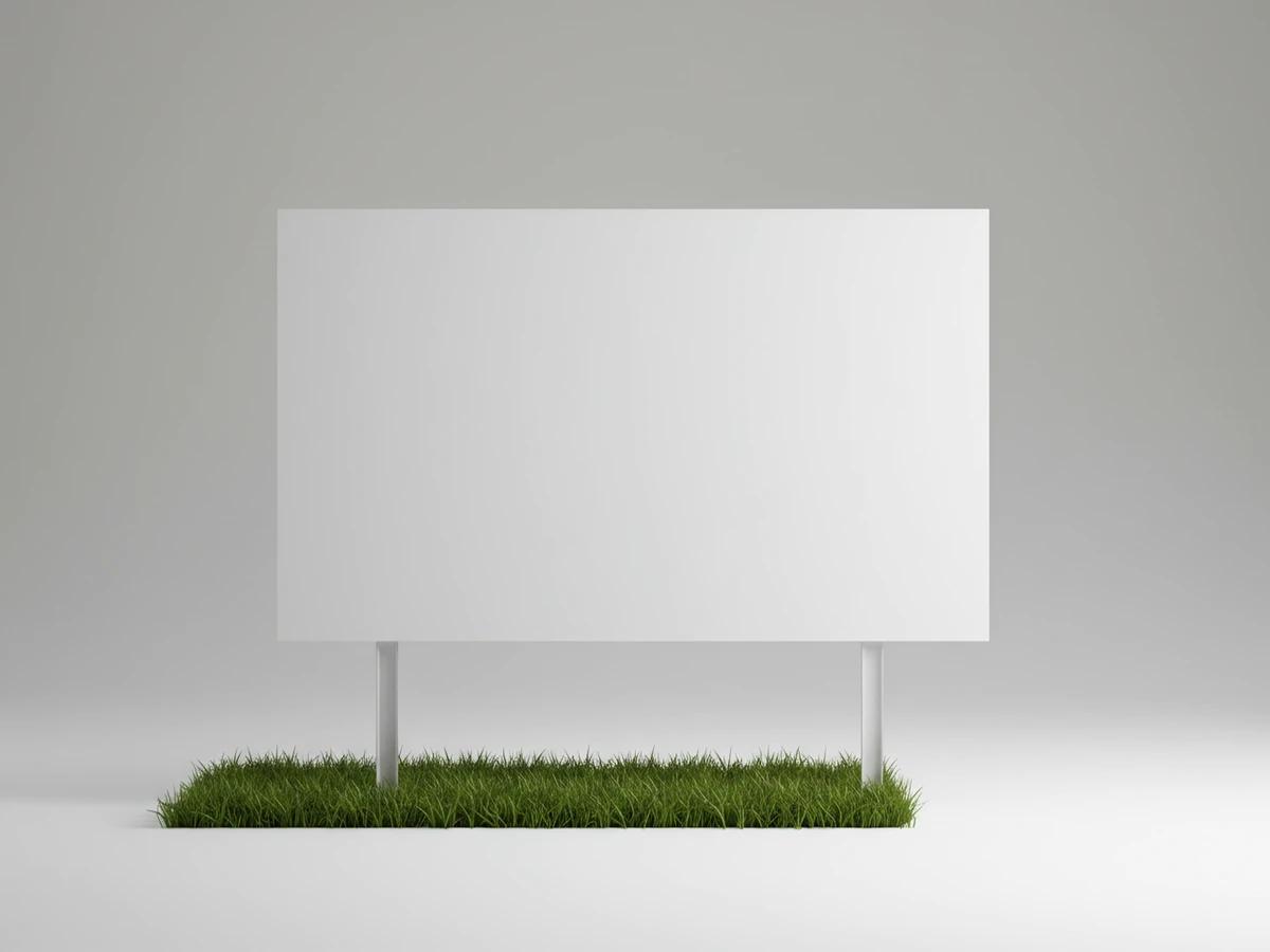 Lawn Yard Sign (18x24 inches) - blank